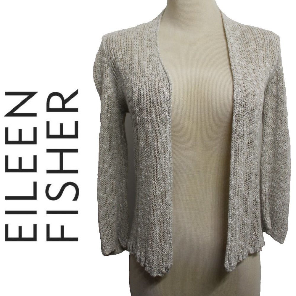 Beautiful EILEEN FISHER Cardigan - Picture 2 of 16